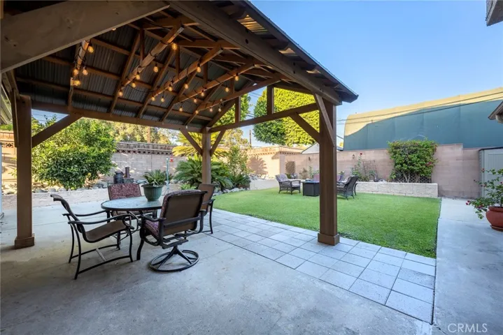 Rear Patio & Grass