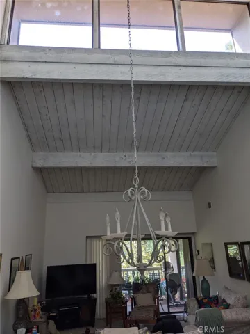 Skylight ceiling.