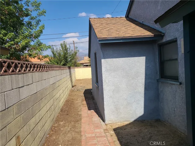 Side of home