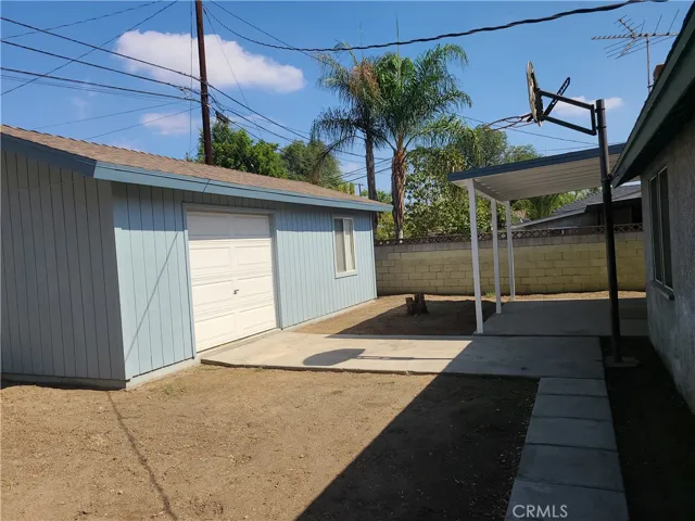 Back yard