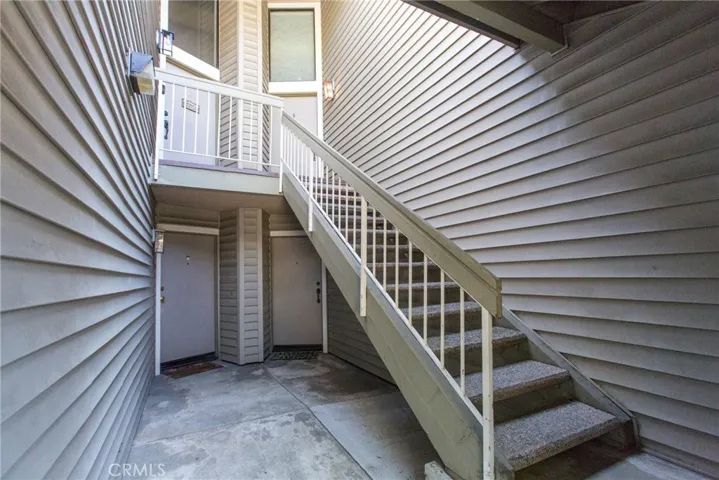 Stairway to the house