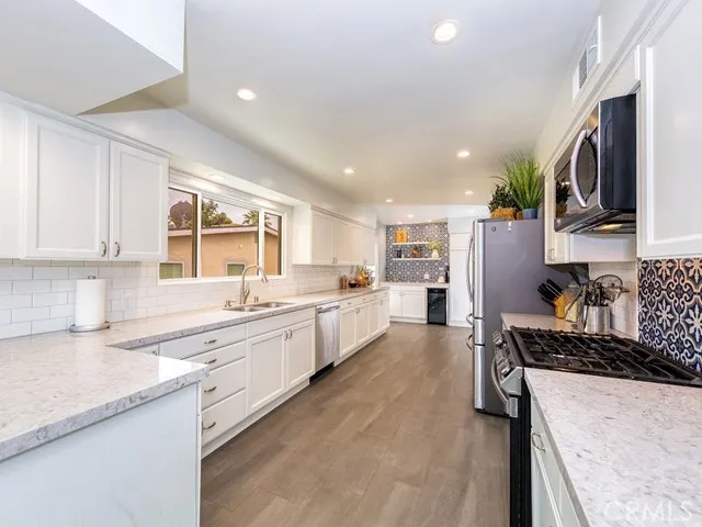 Newly remodeled kitchen