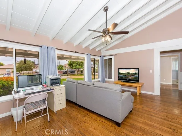 Family room and office area or convert to 4th bedroom