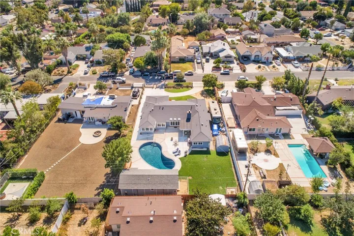 Rear, aerial