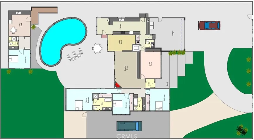 Site and floorplan
