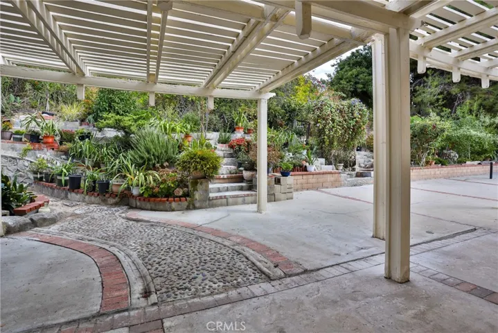 Back patio