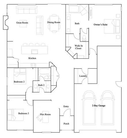Residence 1 Floorplan