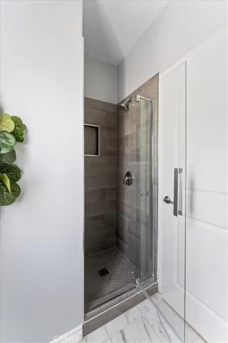 Walk in shower