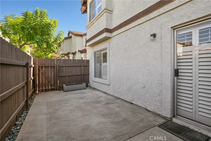 Private patio perfect for entertaining