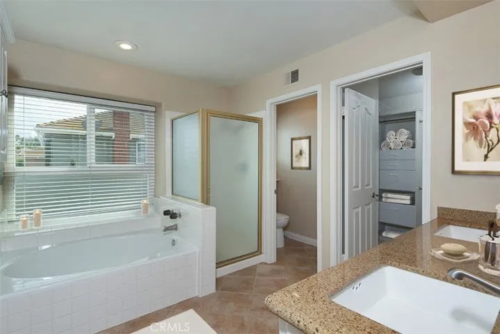 Master Bathroom; Virtually Staged