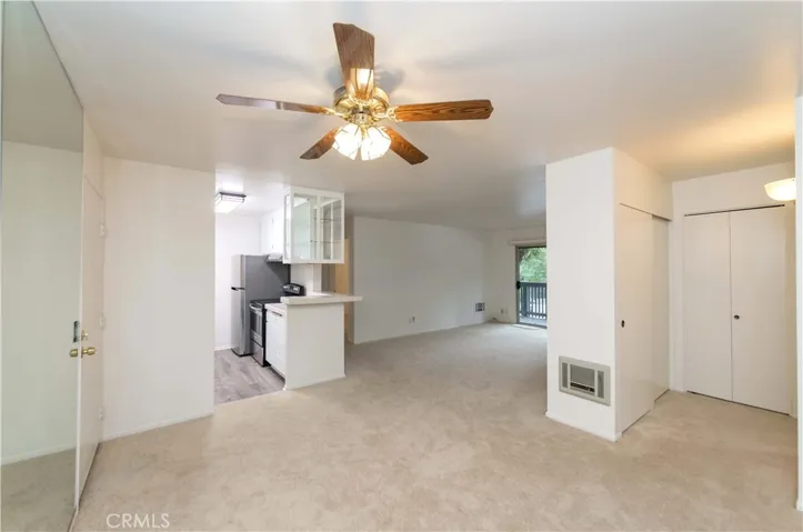 View from Living Room to Kitchen and Dining Area