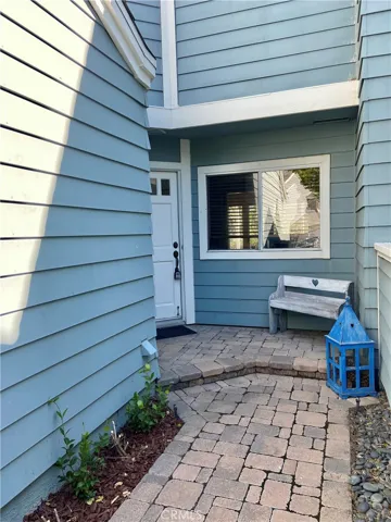 Stone walkway leading to your front door....