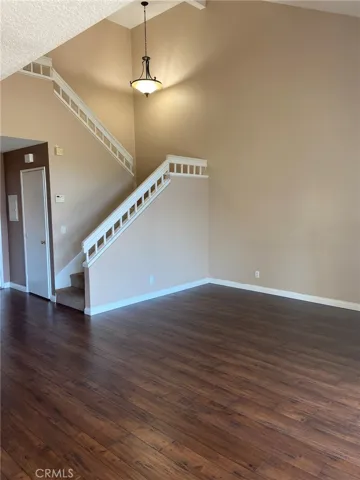 Large open living room with lots of nature light....