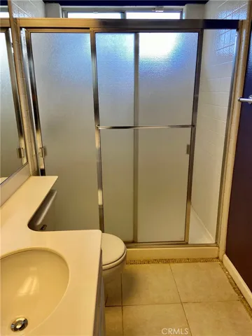 Spacious shower main master suite....