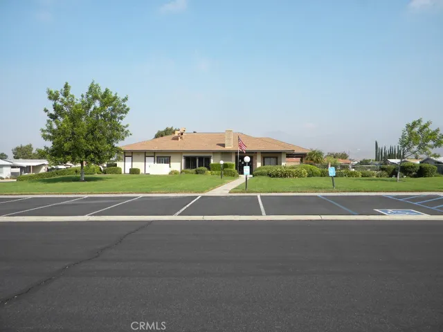 Clubhouse directly across street