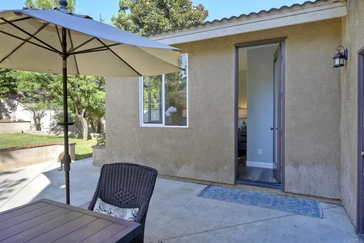 Exterior private entrance to Casita.