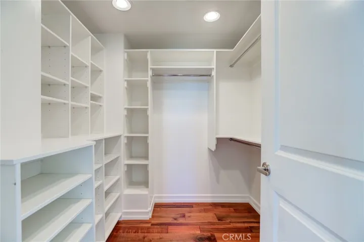 Master closet