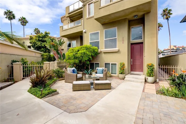 Large patio area
