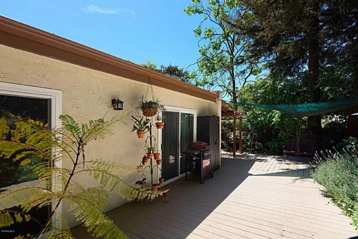 Rear of Townhome
