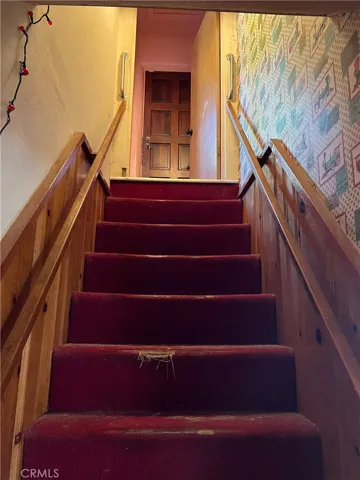 Stairs to lower level