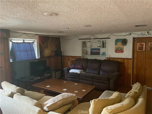 Downstairs living area