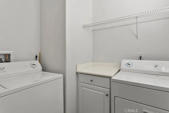 First floor laundry room.