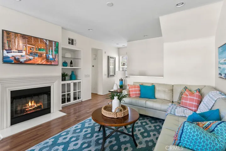 Enjoy the gas fireplace on chilly fall evenings.