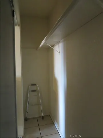 inner closet view of en suite room