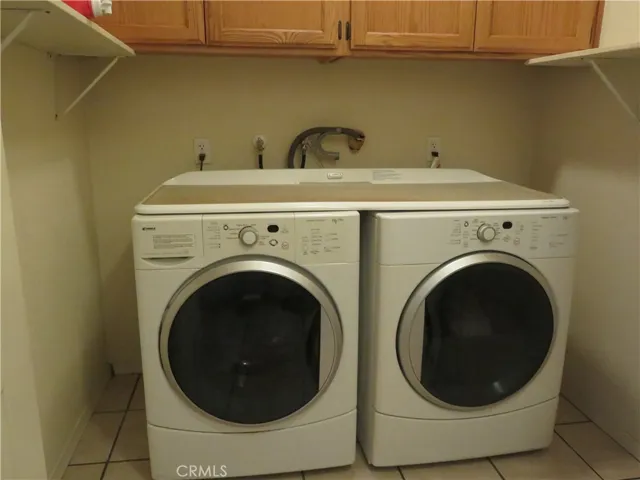 Inside Laundry area