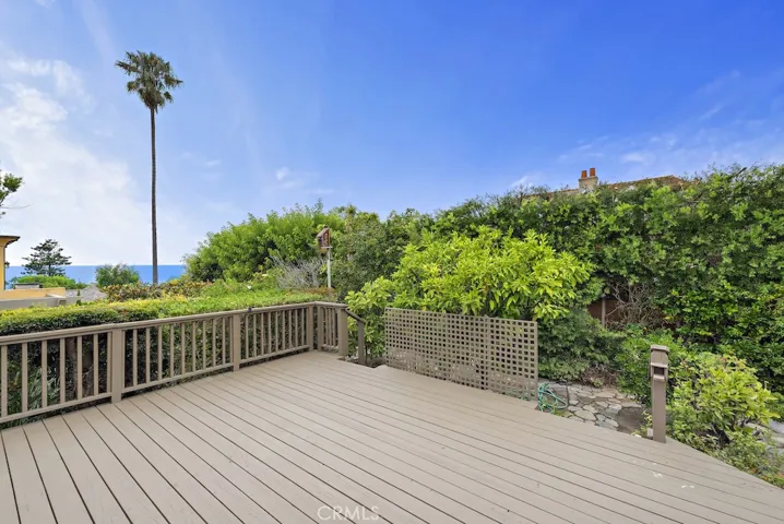 Enjoy complete privacy from the expansive back deck with ocean views.