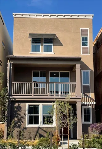 Exterior with expansive deck space adjacent to living area