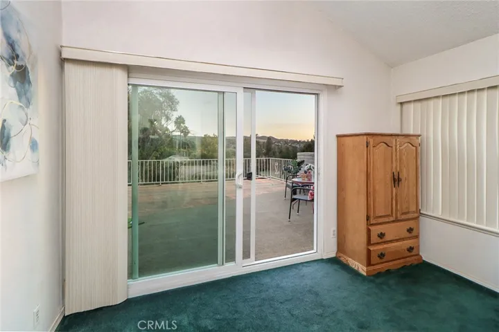 Private deck off of Primary Bedroom
