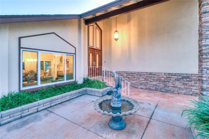 Fountain in Front Courtyard
