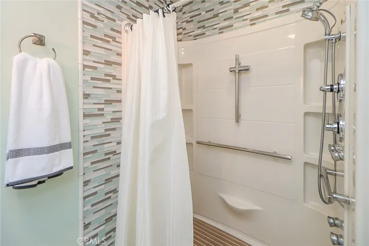 Shower in Primary Bathroom