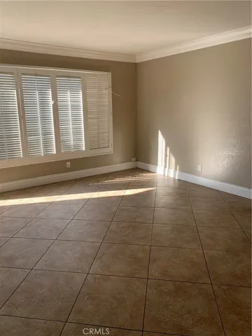 Living room with shutters