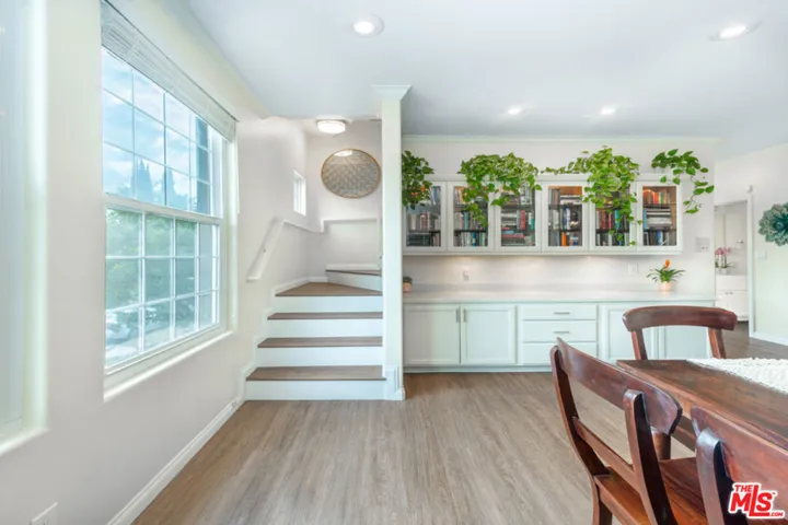 Buffet & Stairs to Upper Level