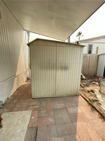 Shed Under Carport