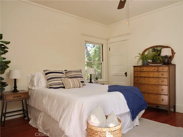 Main level bedroom with 2 closets