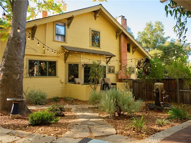 Side view of home