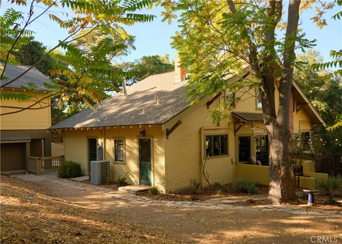 Rear view of home