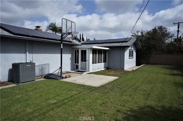 Back Yard showing plenty of room to entertain