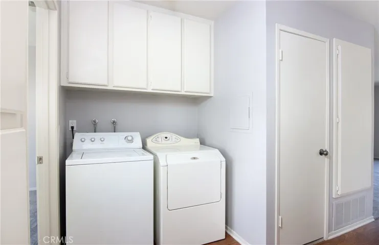 Laundry area