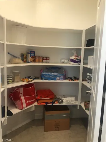 Walk-in pantry.