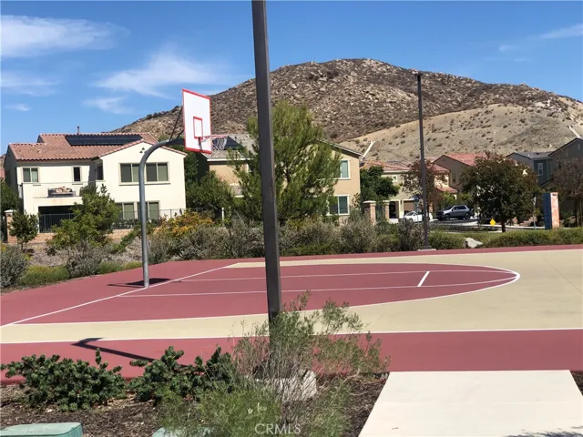 HOA sport court.