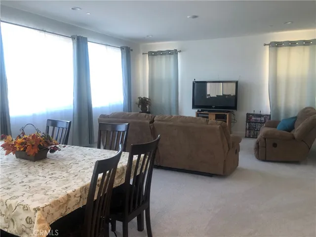 Living room/formal dining combo.