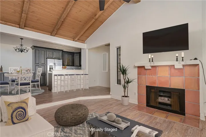 Living Room - Virtually Staged