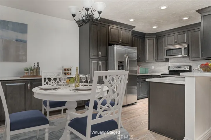 Kitchen Eating Area - Virtually Staged