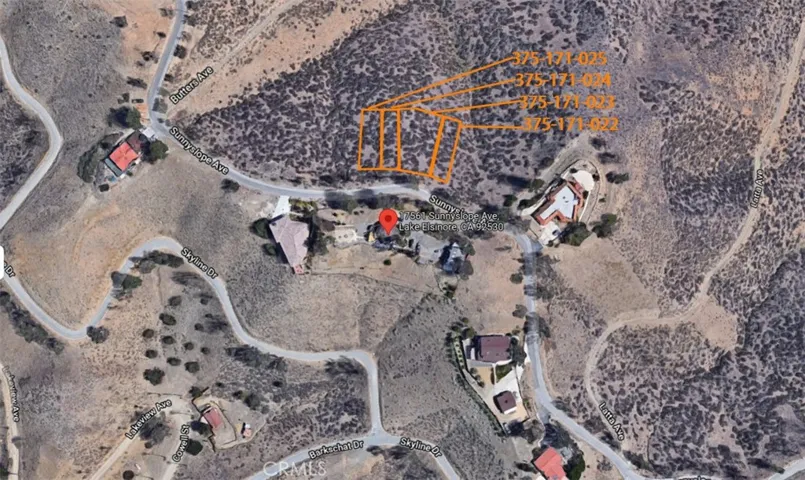 Aerial Map - 4 Lots