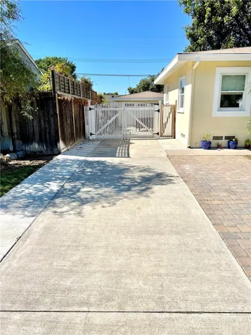 Long driveway and RV parking