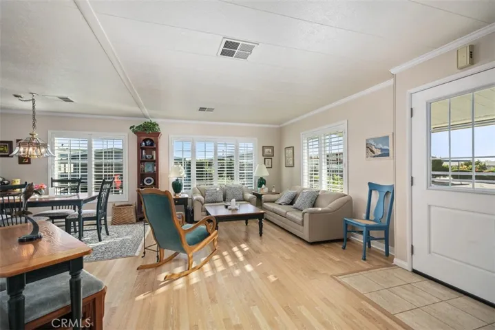 Natural light streams in all day and then you have a sunset view.